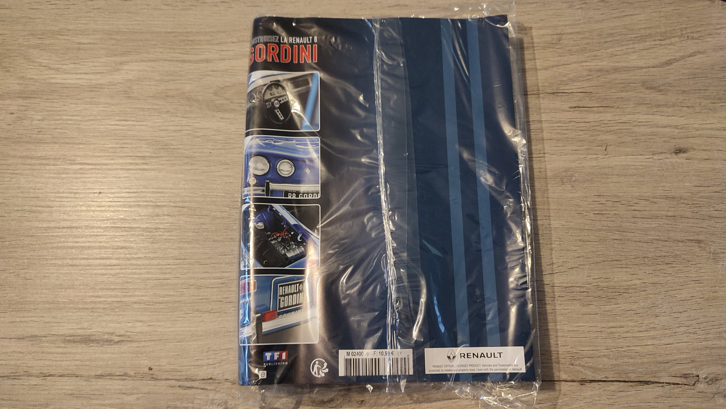 Fascicule complet scellé numéro 90 n°90 Renault R8 Gordini 1/8 1/8ème Eaglemoss Collections #D61