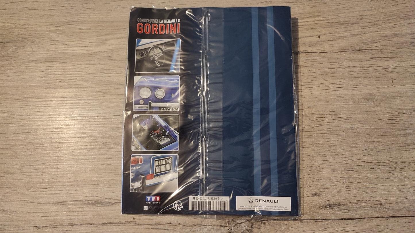 Fascicule complet scellé numéro 92 n°92 Renault R8 Gordini 1/8 1/8ème Eaglemoss Collections #D61