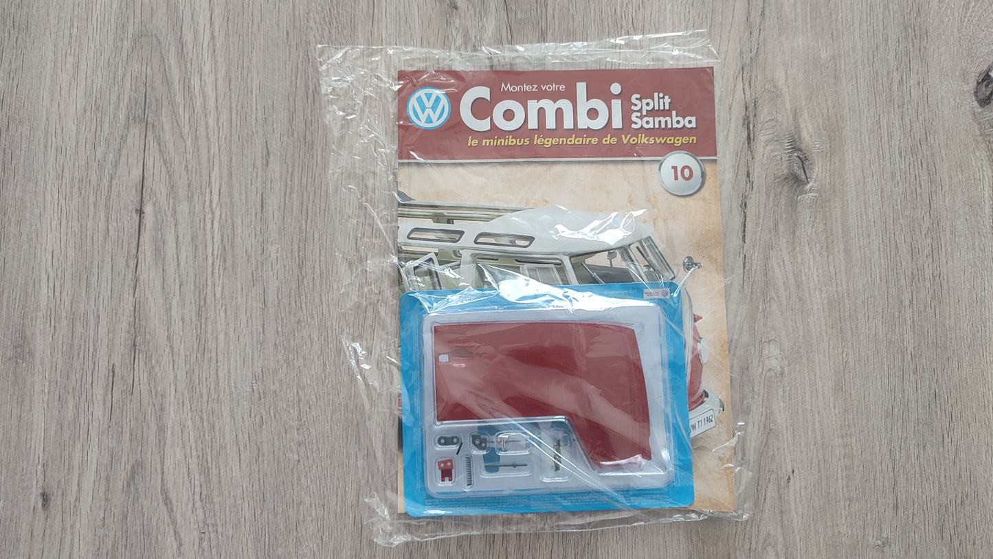 Fascicule numéro 10 n°10 Le combi Volkswagen Split Samba 1/8 1/8ème Altaya #C72
