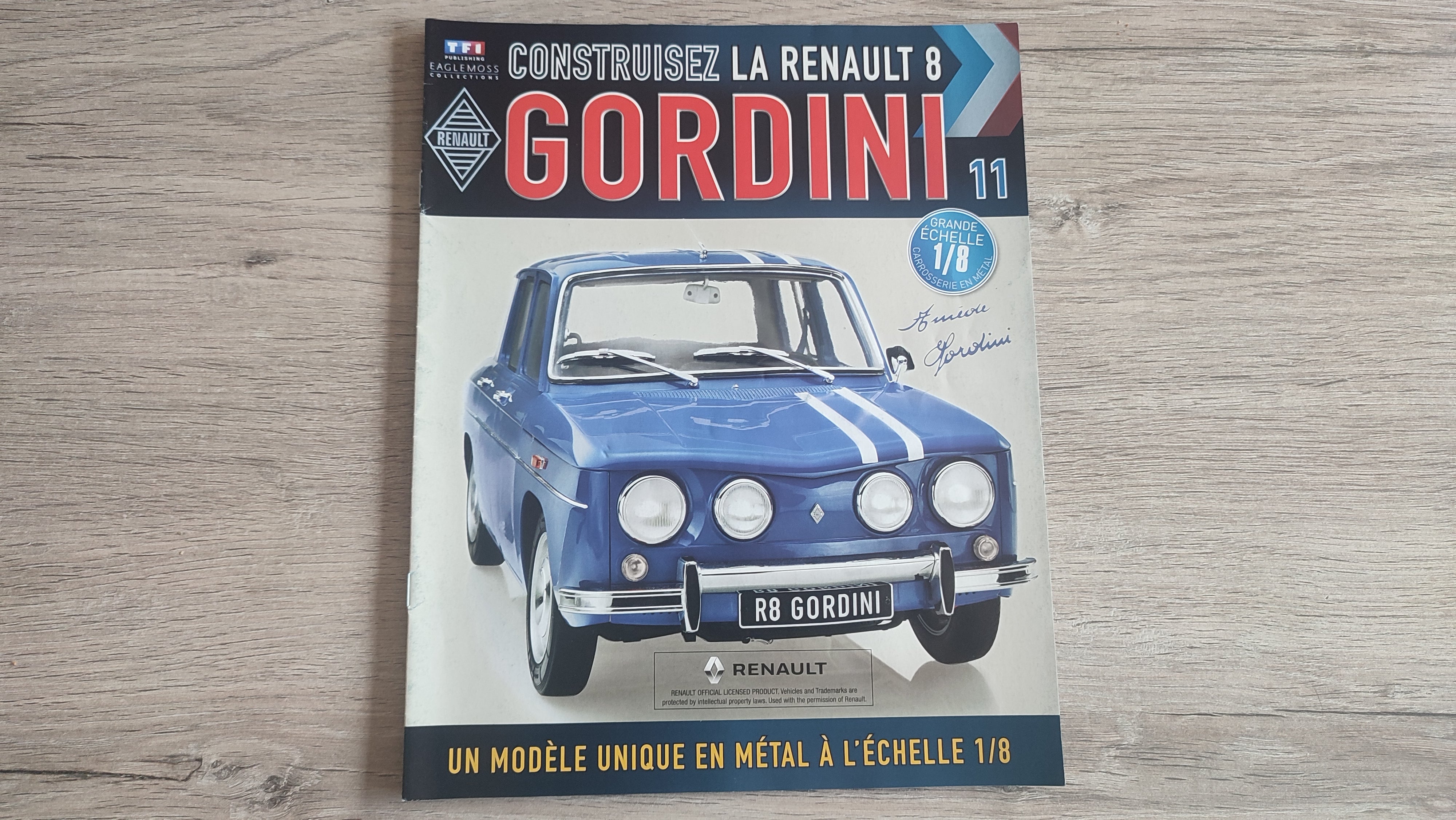 Fascicule complet scellé numéro 63 n°63 Renault R8 Gordini 1/8 1/8ème Eaglemoss Collections #D61 - Collection Fascicule complet scellé numéro 63 n°63 Renault R8 Gordini 1/8 1/8ème Eaglemoss Collections #D61 - Collection
