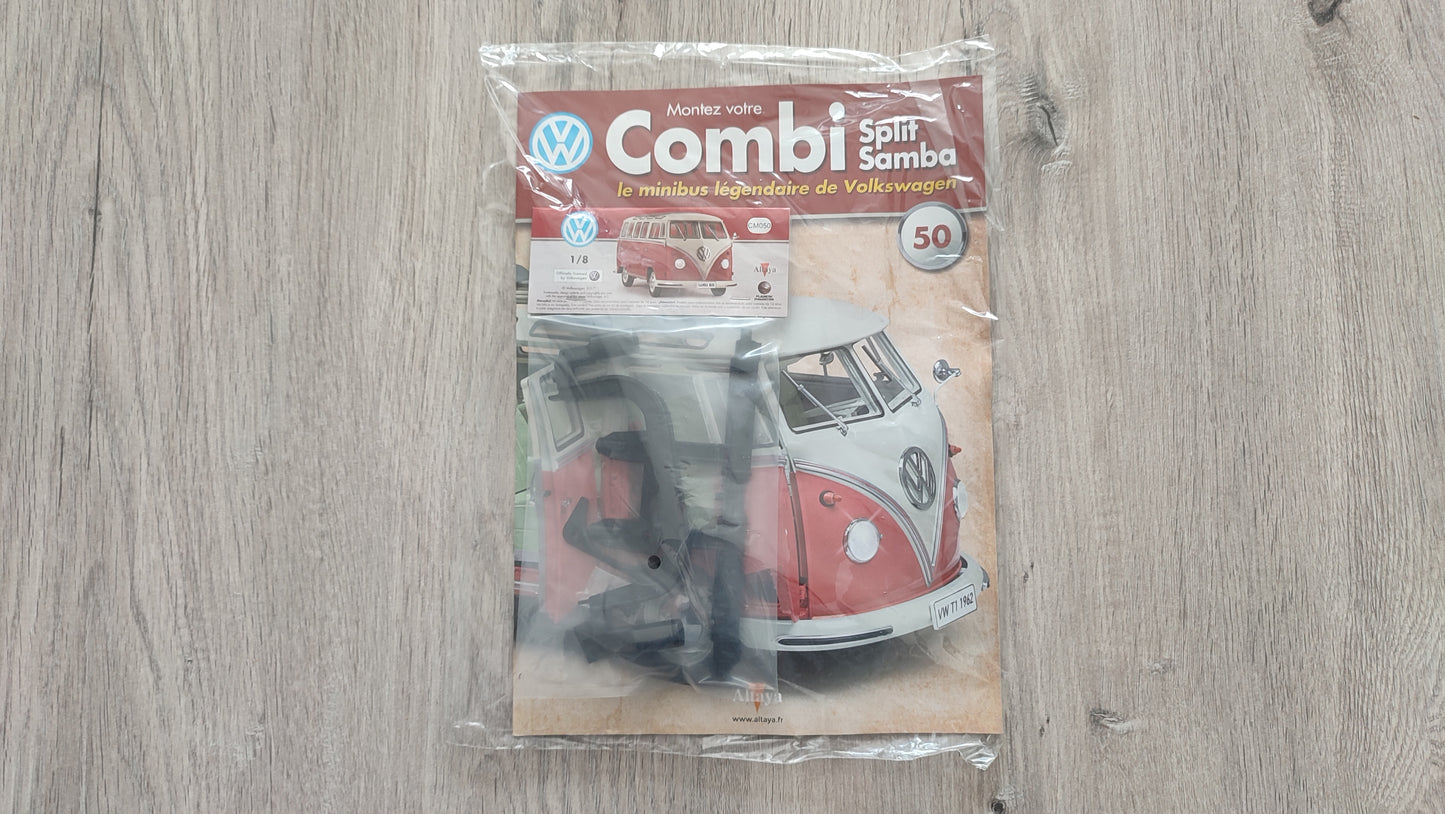 Fascicule numéro 50 n°50 Le combi Volkswagen Split Samba 1/8 1/8ème Altaya #C72