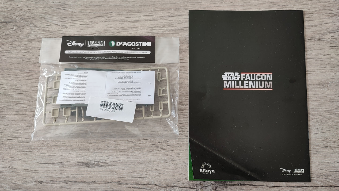 Fascicule numéro 8 n°8 Star Wars Faucon Millenium Altaya #D05