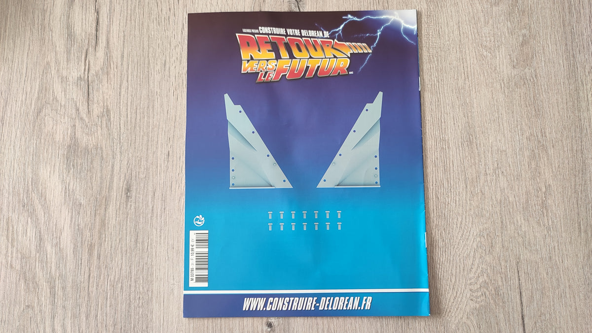 Fascicule sans pièces n°31 pièce détachée DeLorean Retour vers le Futur Eaglemoss 1/8 #E76