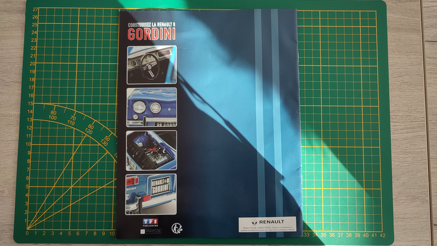 Fascicule seul sans pièce n°49 pièce détachée Renault R8 Gordini 1/8 1/8ème Eaglemoss Collections #A67
