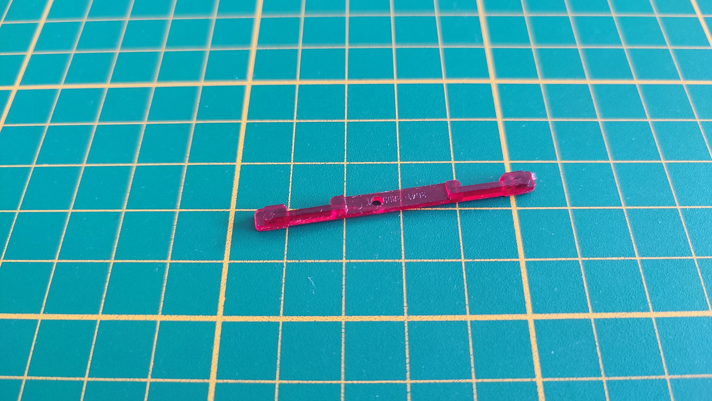 Feux arrière rouge pièce détachée miniature Burago Bburago Lamborghini Diablo 1990 1/18 1/18e 1/18ème #D04