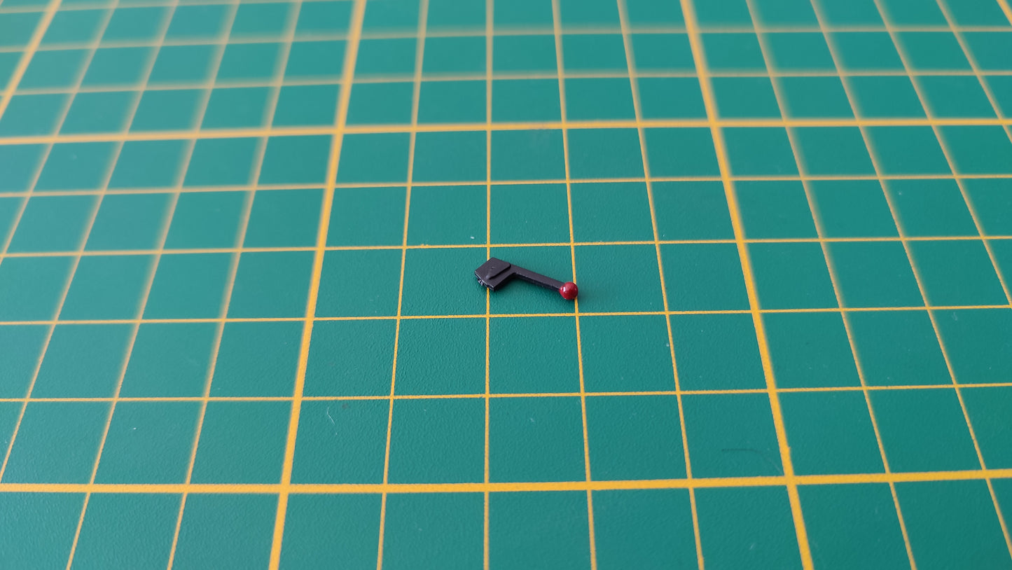 Frein à main 3 43I n°43 pièce détachée Porsche 911 Carrera RS 2.7 1/8 1/8ème Altaya #B37