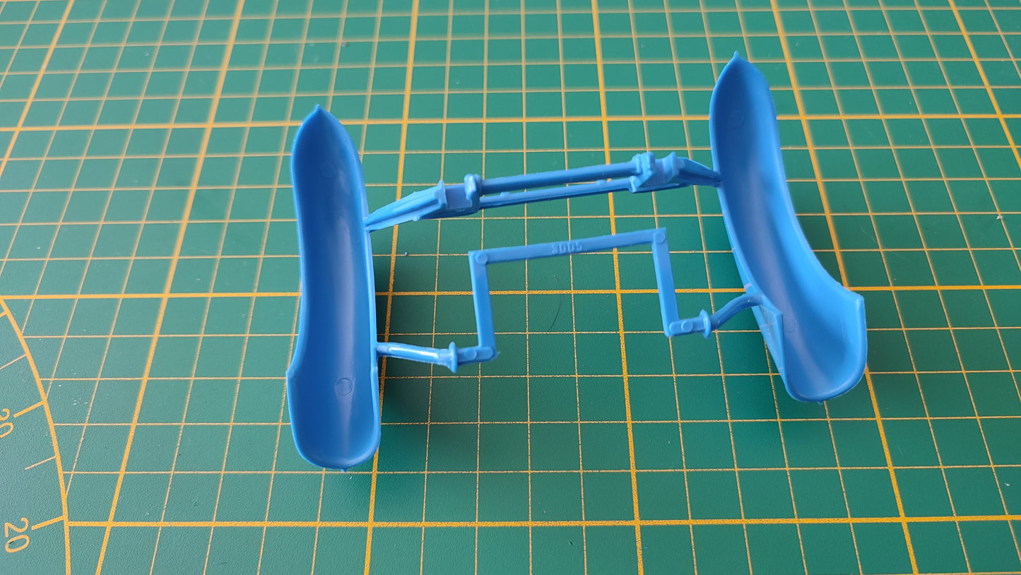 Garde boue pare-chocs avant pièce détachée miniature Bburago Burago Bugatti type 59 1934 1/18 1/18e 1/18ème #D95