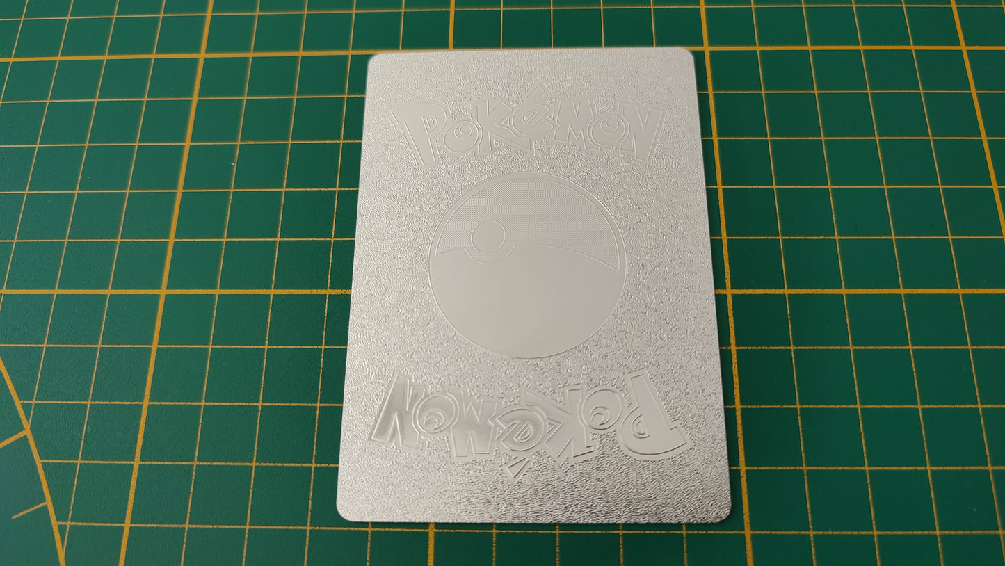 Gardevoir Vmax carte illustration Pokémon cosplay couleur argent anglaise #SP