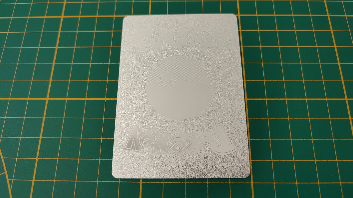 Glaceon Vmax carte illustration Pokémon cosplay couleur argent anglaise #SP