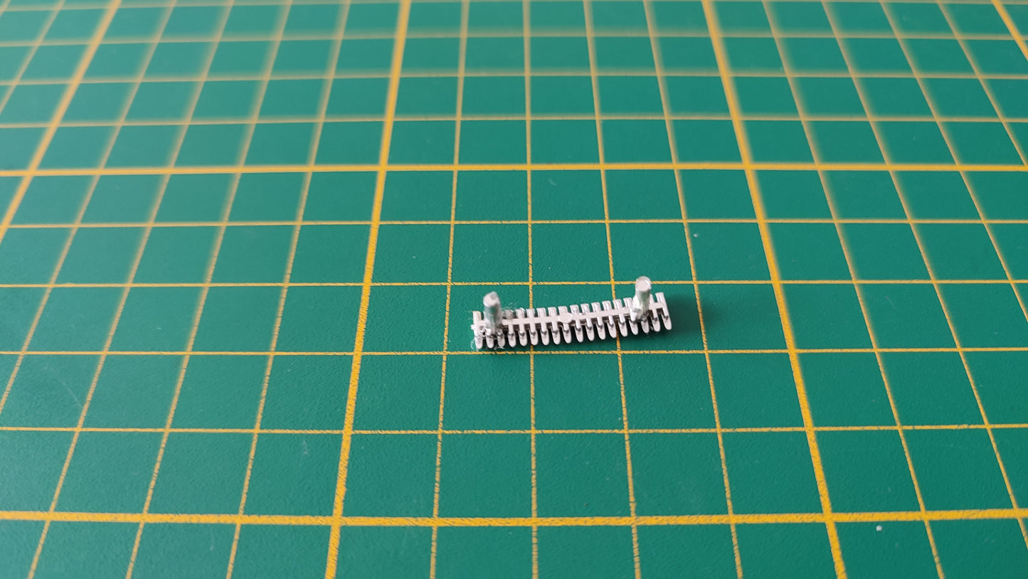 Grille supérieure pièce détachée miniature Burago Mercedes 300 SL 1954 1/18 1/18e #D85