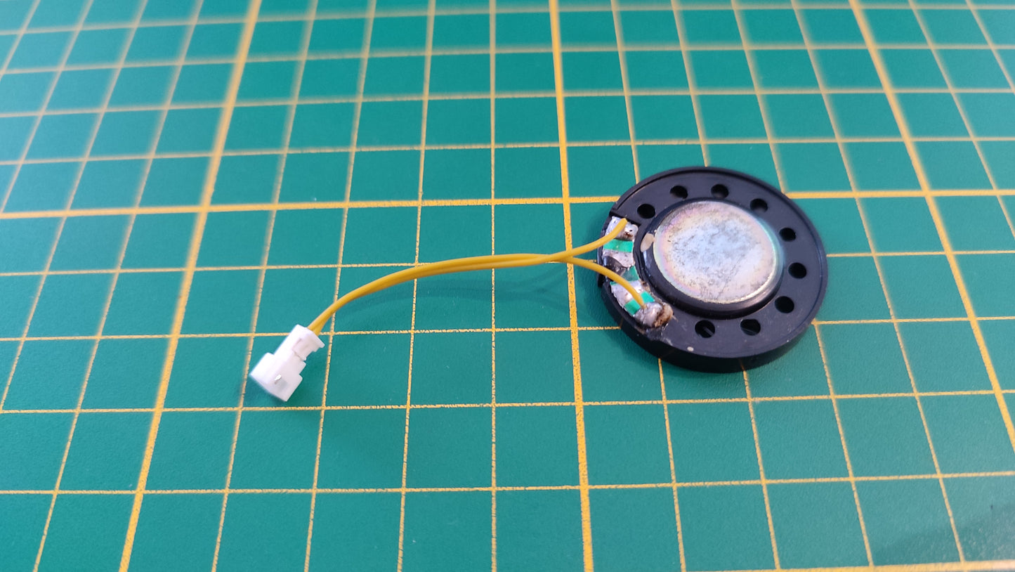 Haut-parleur 72-1 numéro 72 n°72 pièce détachée Citroën 2CV 2 CV Charleston 1/8 1:8 1/8ème Altaya #D20