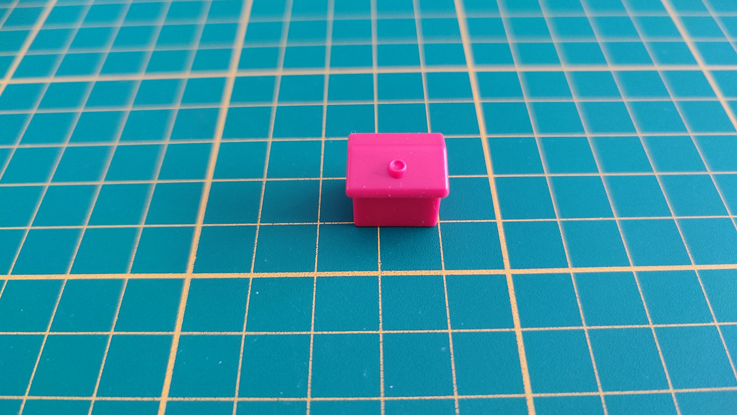 Hôtel rouge pièce détachée jeu de société Monopoly parties rapides Hasbro #C25