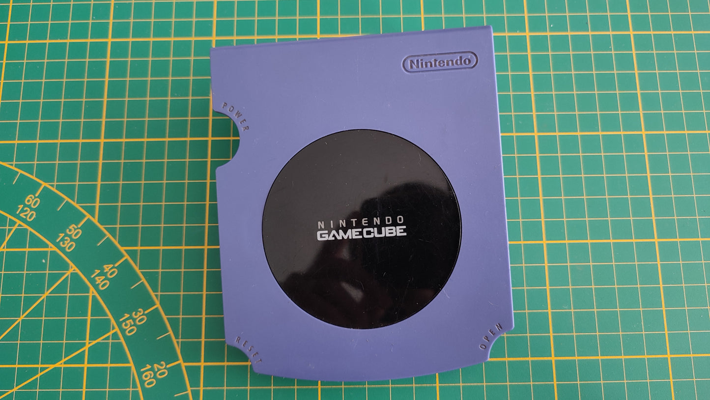 Kit complet à monter console de jeux Nintendo Game cube Gamecube DOL-001 EUR violette