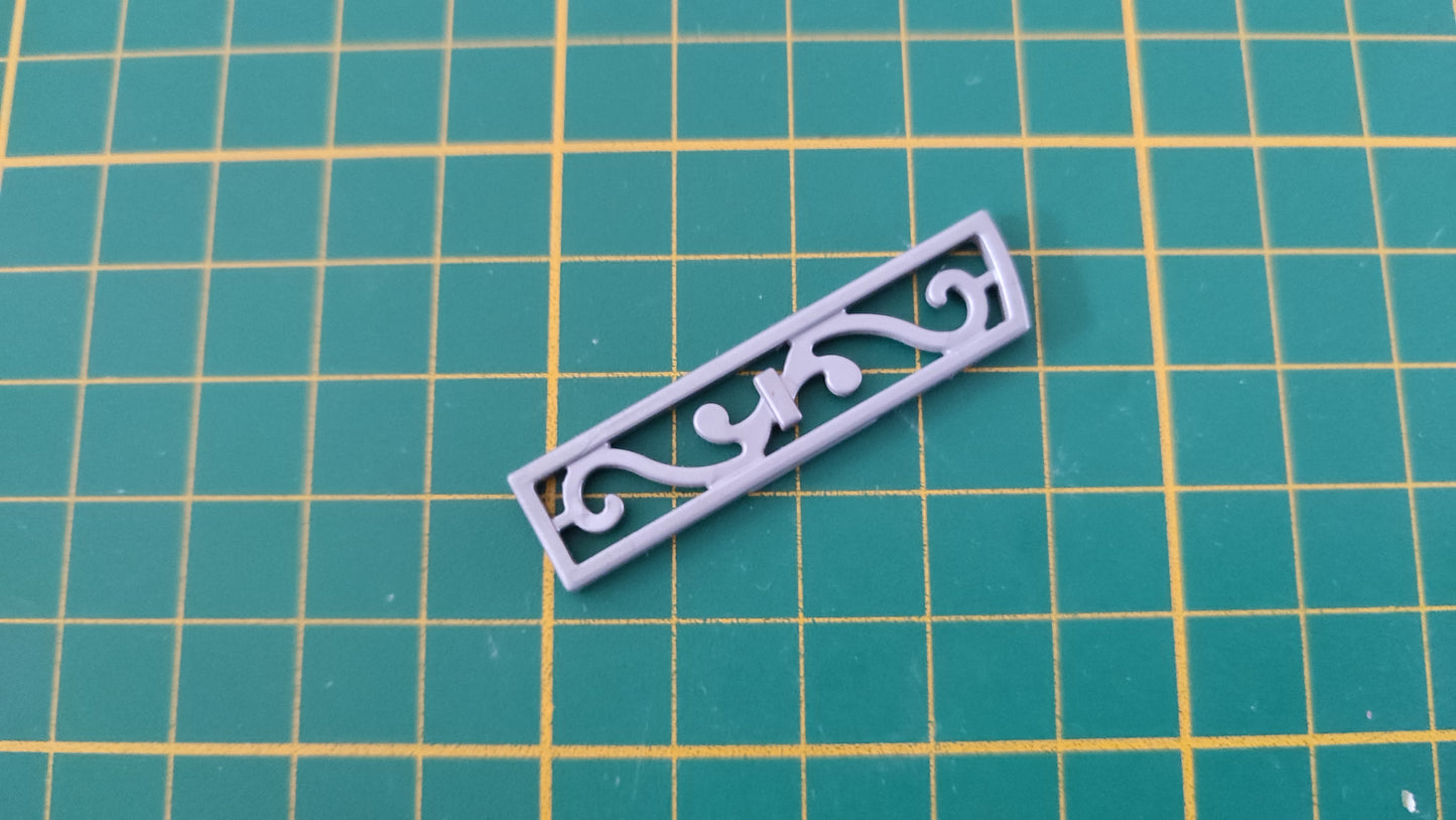 Insert pour fenêtre version 1 référence 30517960 pièce détachée Playmobil #D60