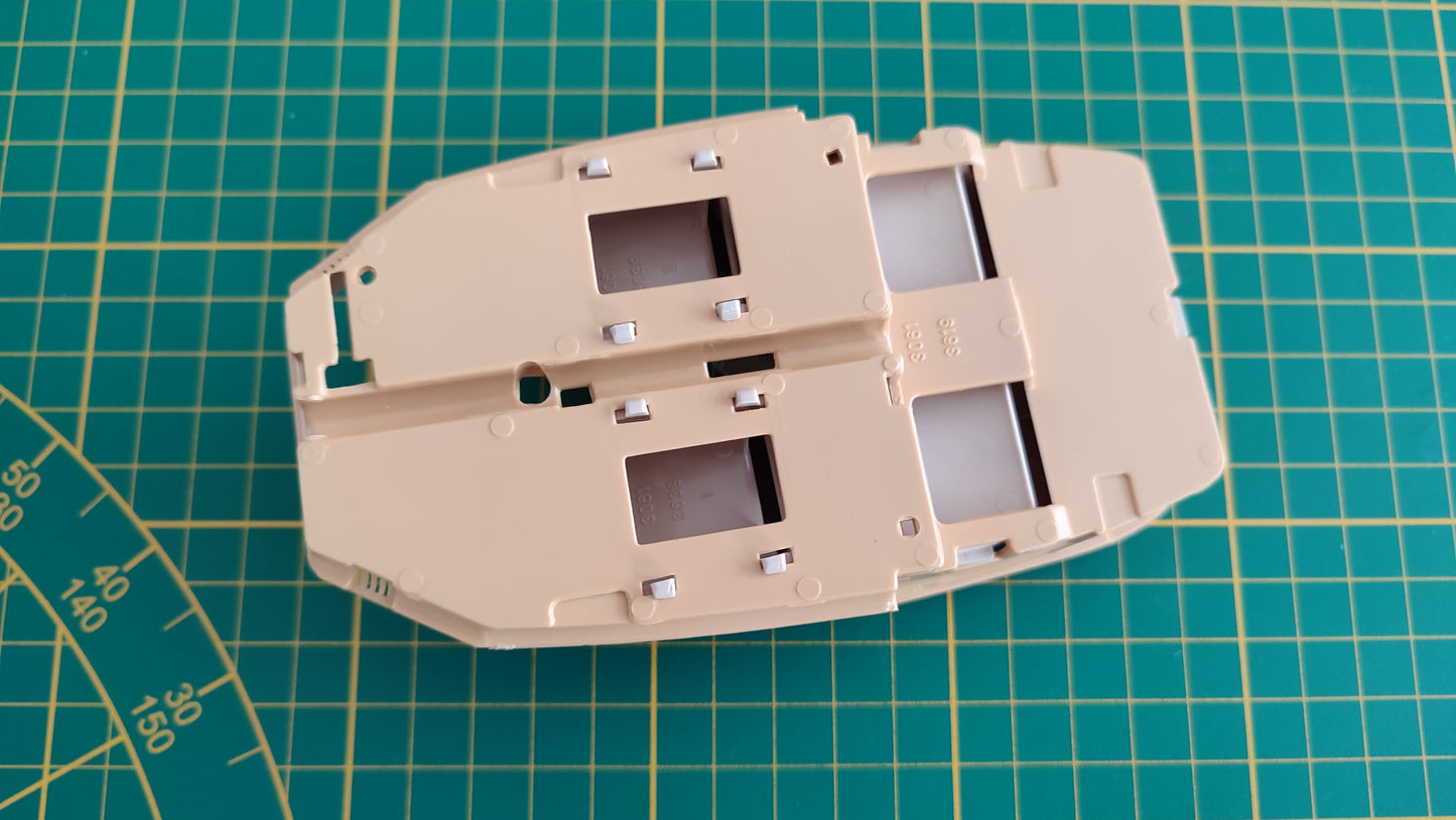 Intérieur avec sièges pièce détachée miniature Burago Bburago Volkswagen Beetle 1955 1/18 1/18e 1/18ème #C59