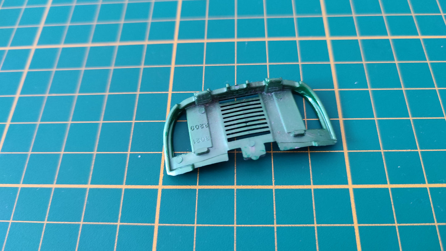 Intérieur capot arrière pièce détachée miniature Bburago Burago Porsche 356B 1961 1/18 1/18e 1/18ème #B99