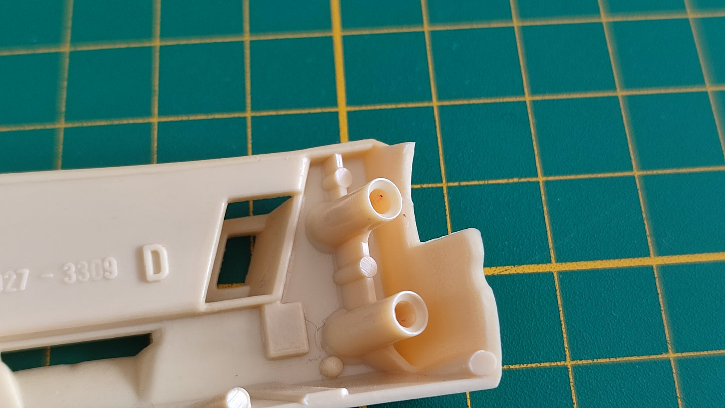 Intérieur porte droit HS pièce détachée miniature Burago Bburago Ferrari Gto 1984 1/18 1/18e 1/18ème #D03