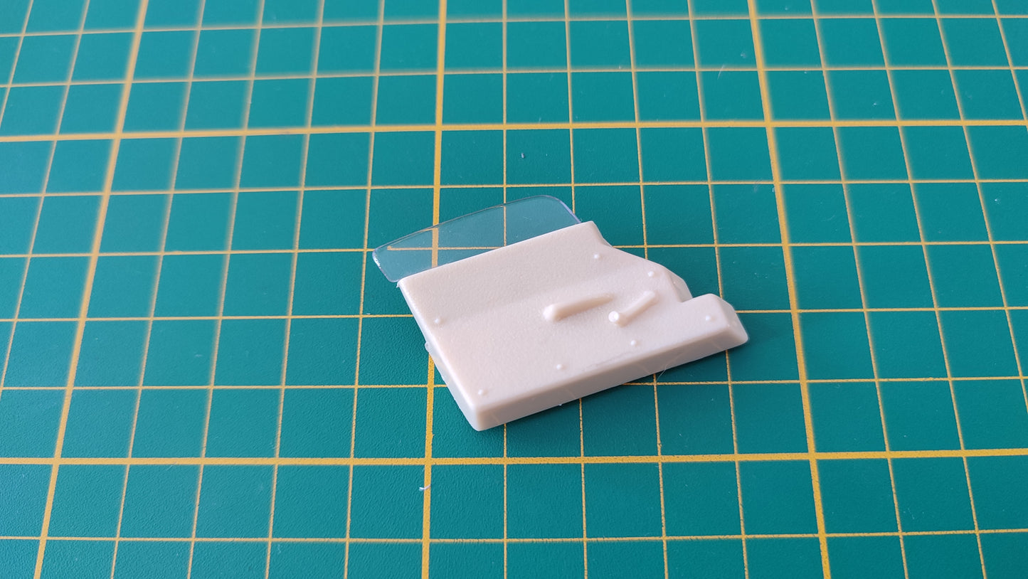 Intérieur porte gauche pièce détachée miniature Bburago Burago Jaguar type E 1961 1/18 1/18e 1/18ème #B88