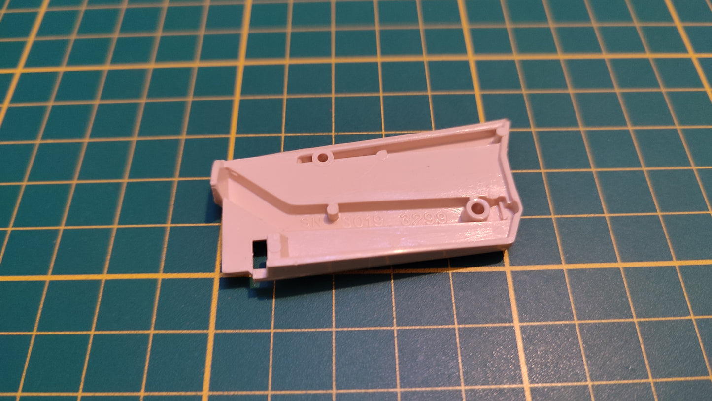 Intérieur porte gauche pièce détachée miniature Bburago burago Ferrari Testarossa 1984 1/18 1/18e 1/18ème #C42
