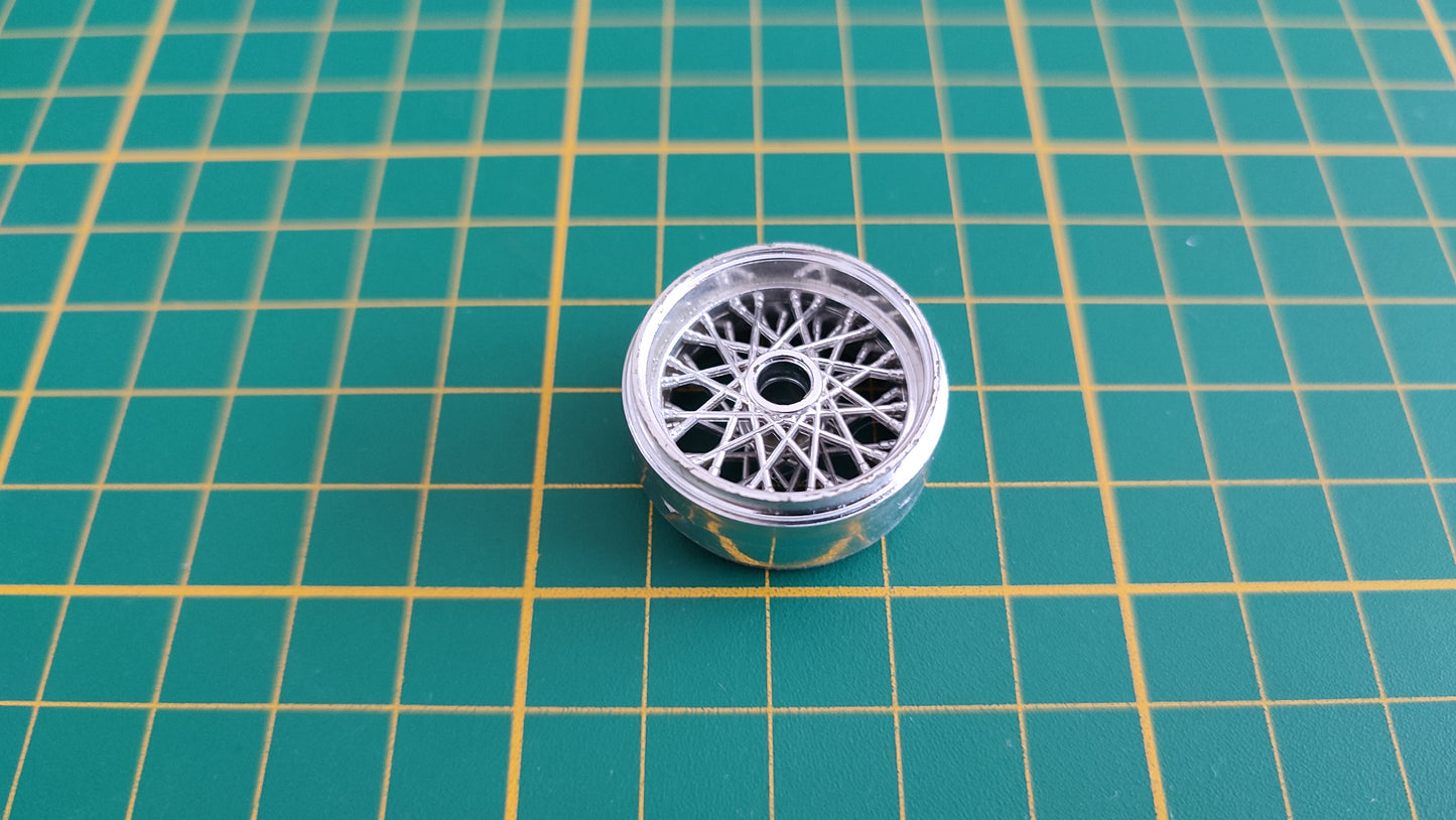 Jante seule pièce détachée miniature Bburago Burago Jaguar type E 1961 1/18 1/18e 1/18ème #C35