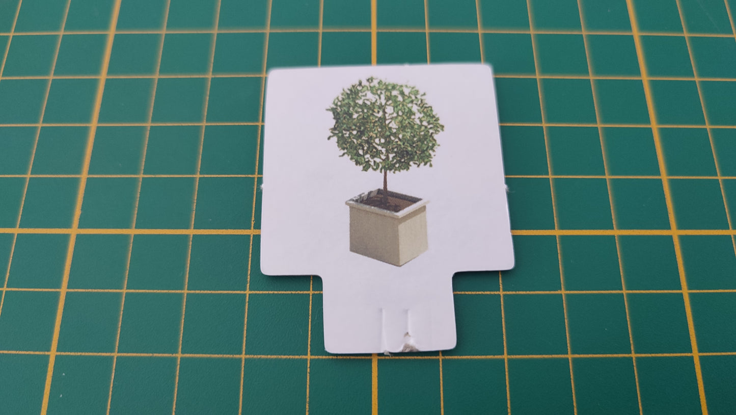 Jeton arbuste pièce détachée jeu de société Cluedo Junior Miraculous Winning Moves #B84