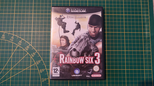 Jeu Tom Clancy's Rainbow six 3 pour Nintendo Gamecube DOL-001 EUR #E35