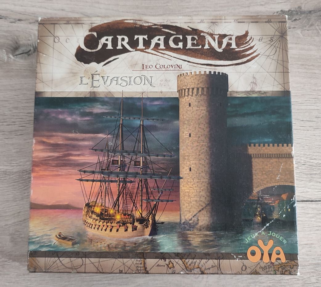 Jeu de société Cartagena L'évasion 2009 Leo Colovini #C54