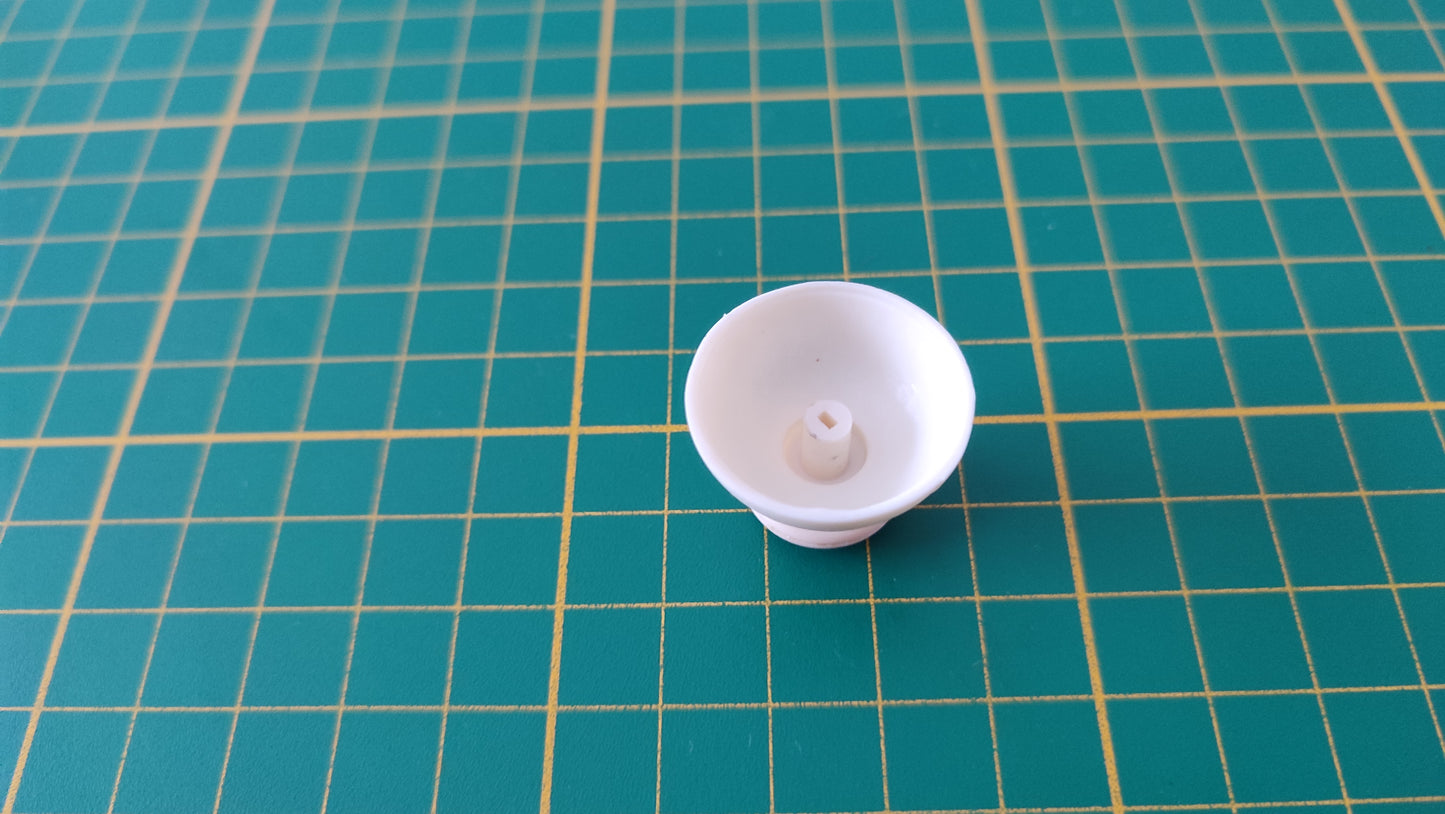 Joystick blanc gris pièce détachée manette de jeux vidéo Nintendo Game cube Gamecube Bigben GCPADW #E35