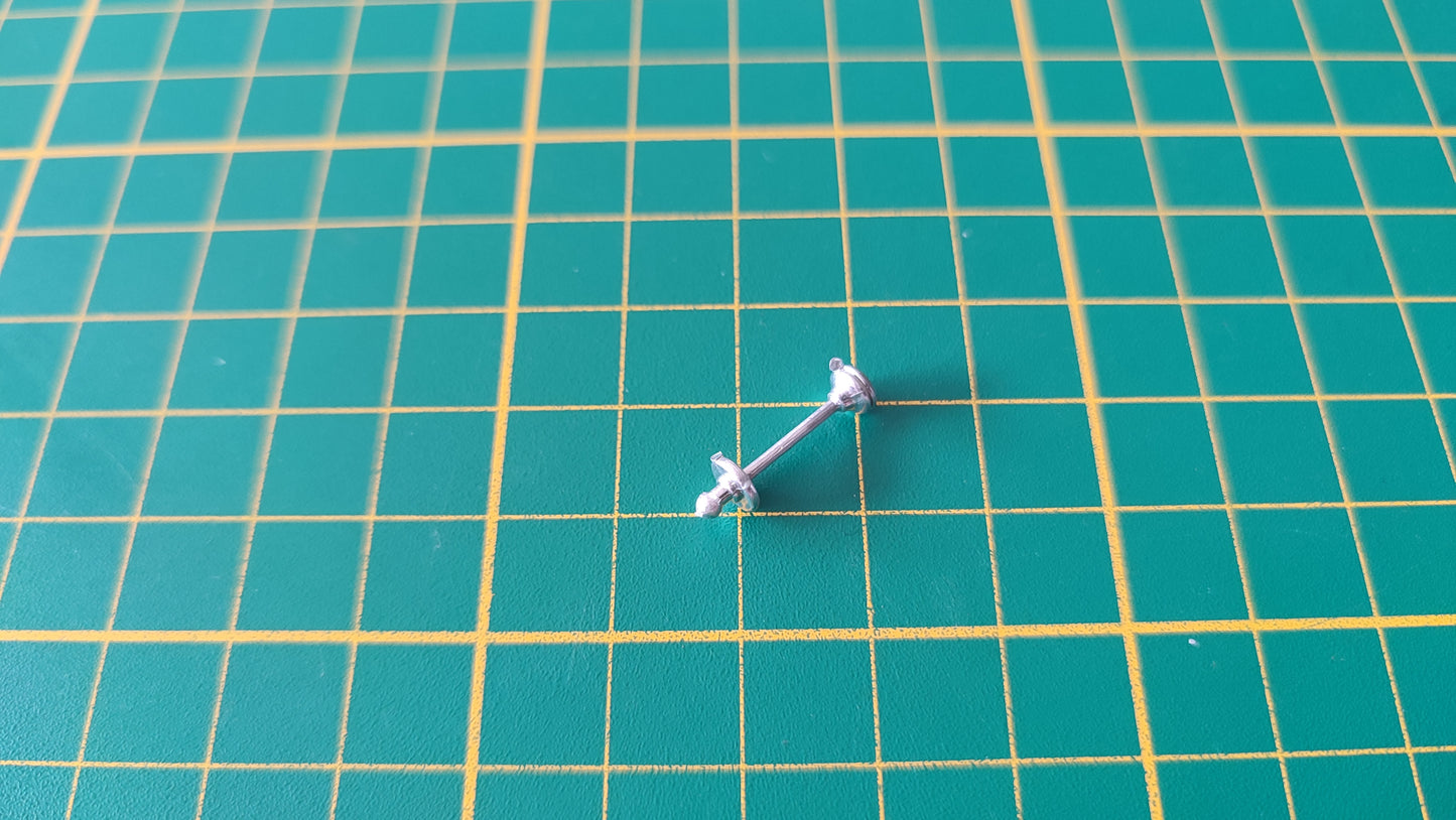 Levier de vitesse pièce détachée miniature Burago Mercedes 300 SL 1954 1/18 1/18e #D85