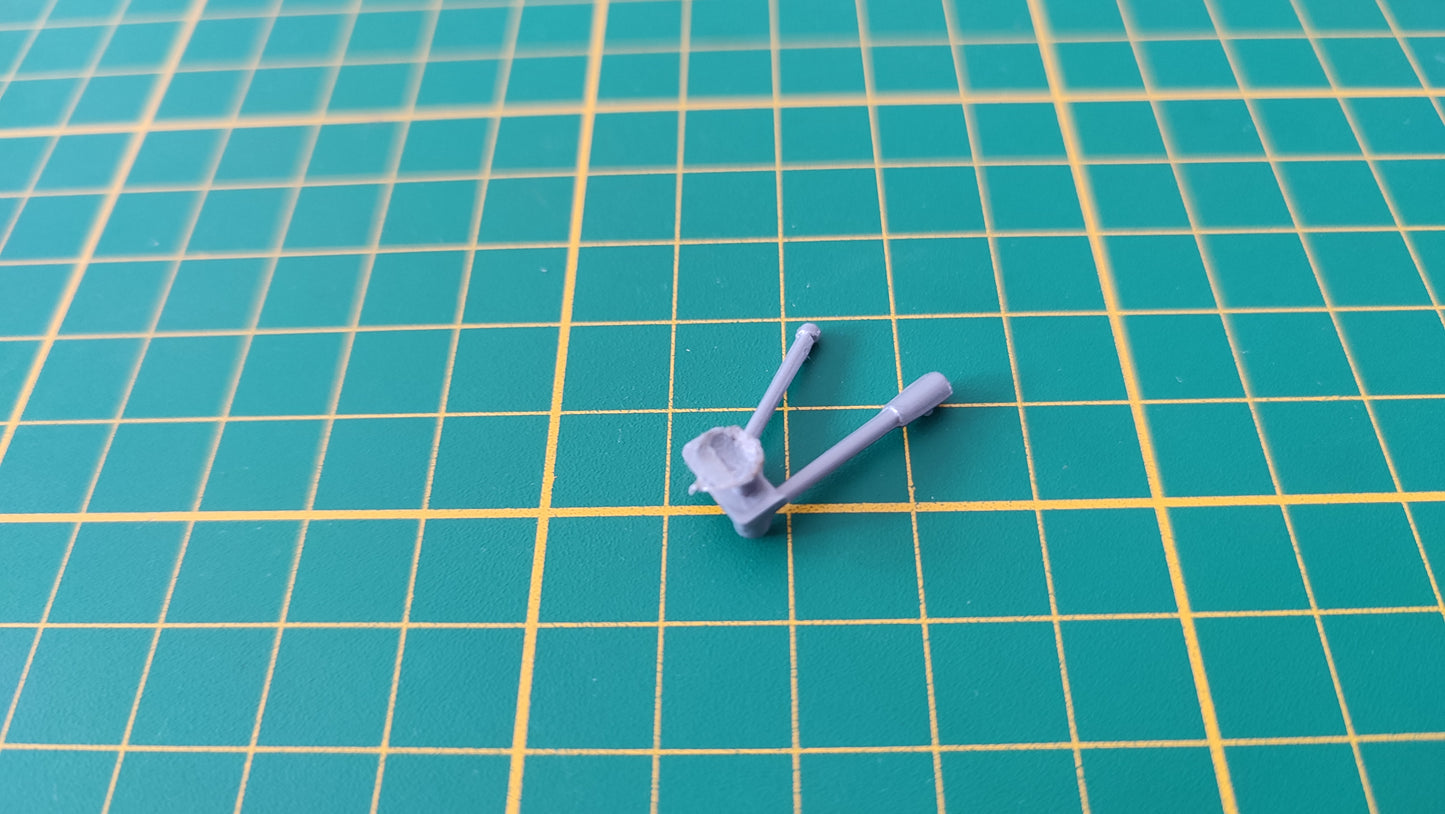 Levier extérieur pièce détachée miniature Bburago Burago Bugatti type 59 1934 1/18 1/18e 1/18ème #B98