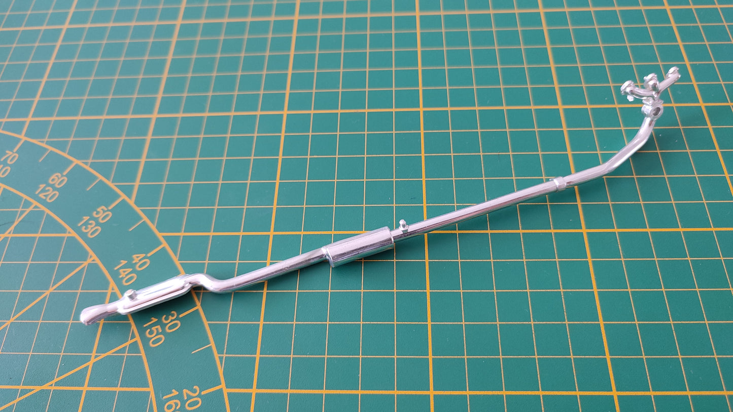 Ligne échappement droite pièce détachée miniature Bburago Burago Lancia Aurelia B24 Spider 1955 1/18 1/18e 1/18ème #B87