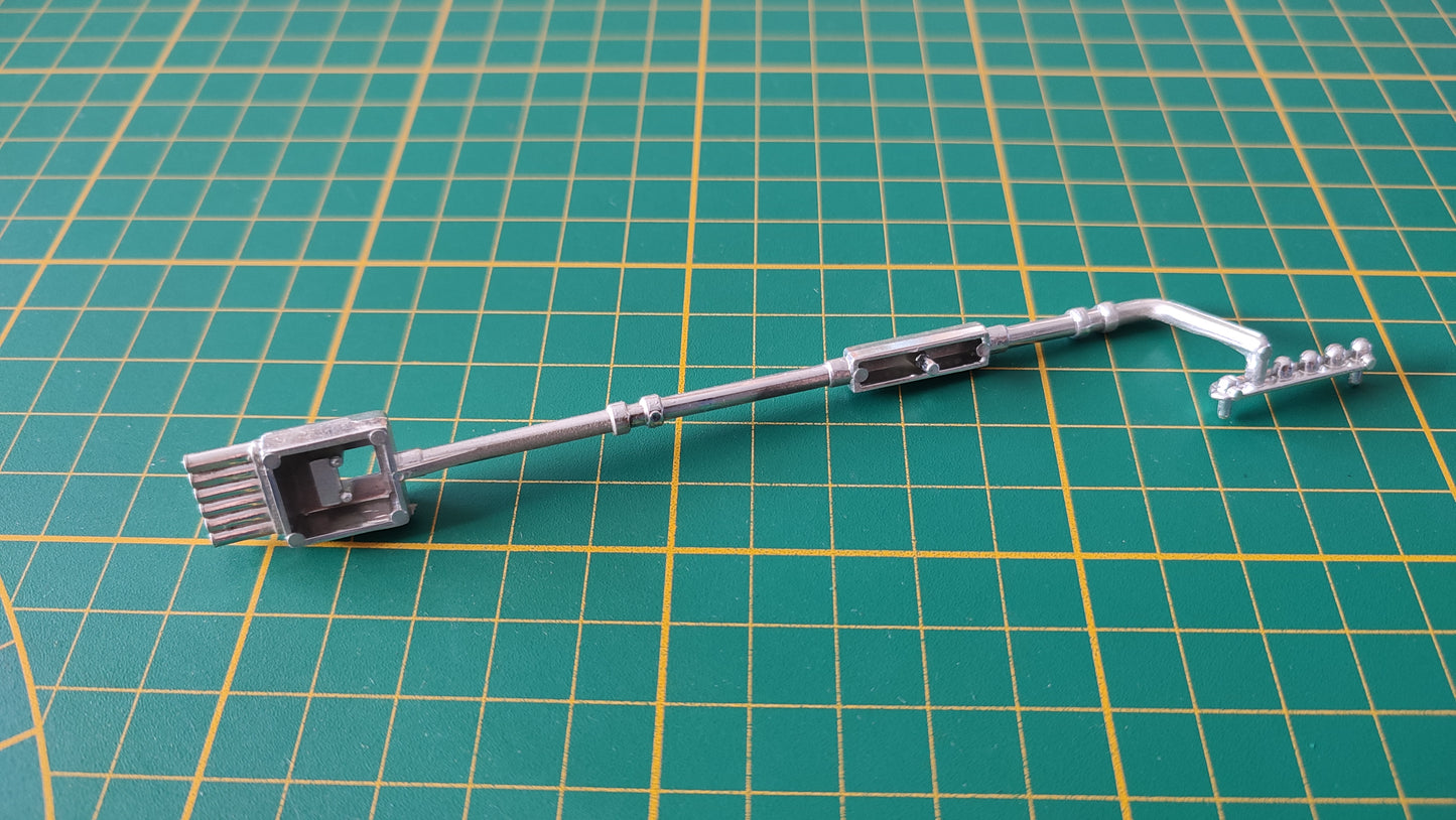 Ligne échappement pièce détachée miniature Bburago Burago Bugatti Atlantic 1936 1/24 1/24e 1/24ème #D34
