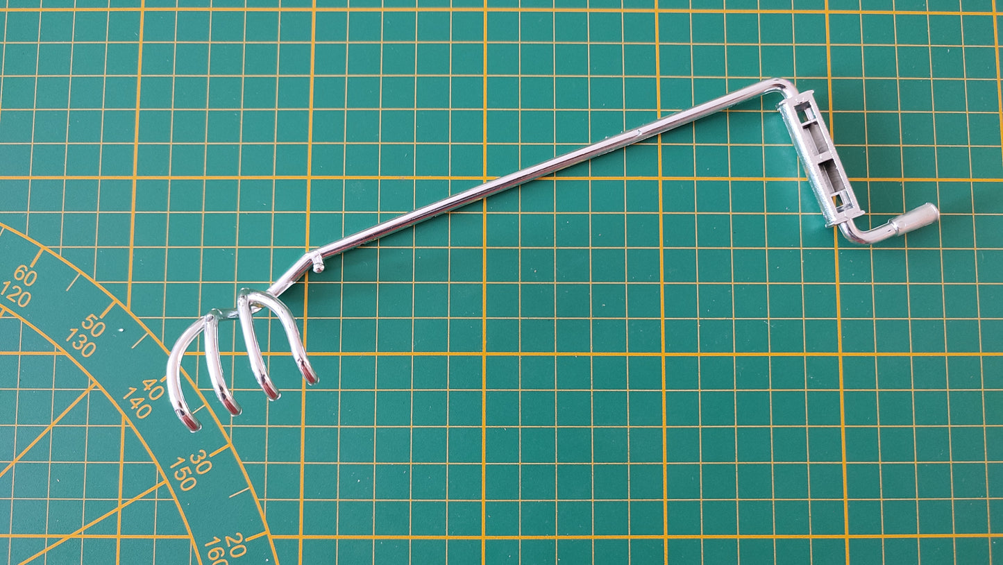 Ligne échappement pièce détachée miniature Bburago Burago Mercedes-benz 300 sl 1/18 1/18e 1/18ème #B89