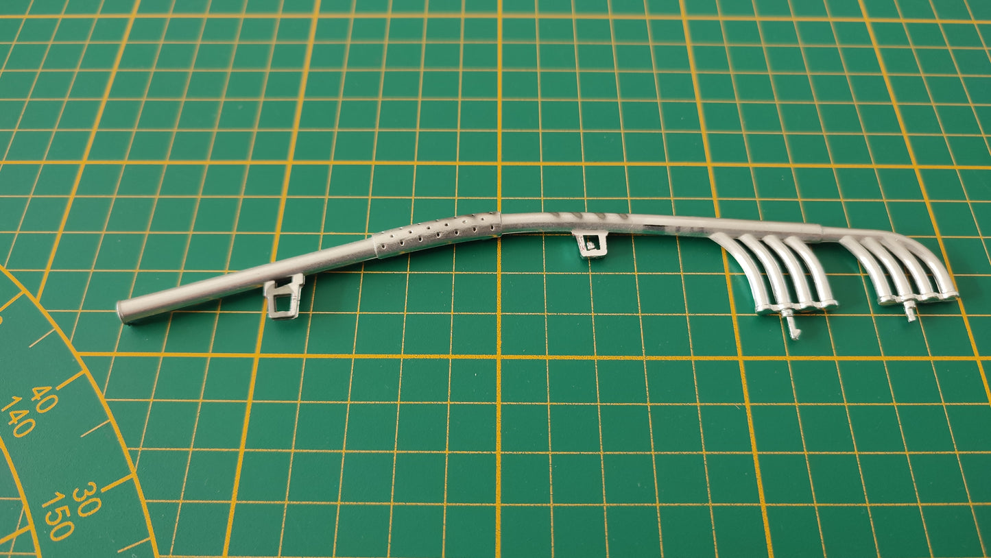 Ligne échappement pièce détachée miniature Burago Bburago Alfa Romeo 2300 Monza 1934 1/18 1/18e 1/18ème #D35