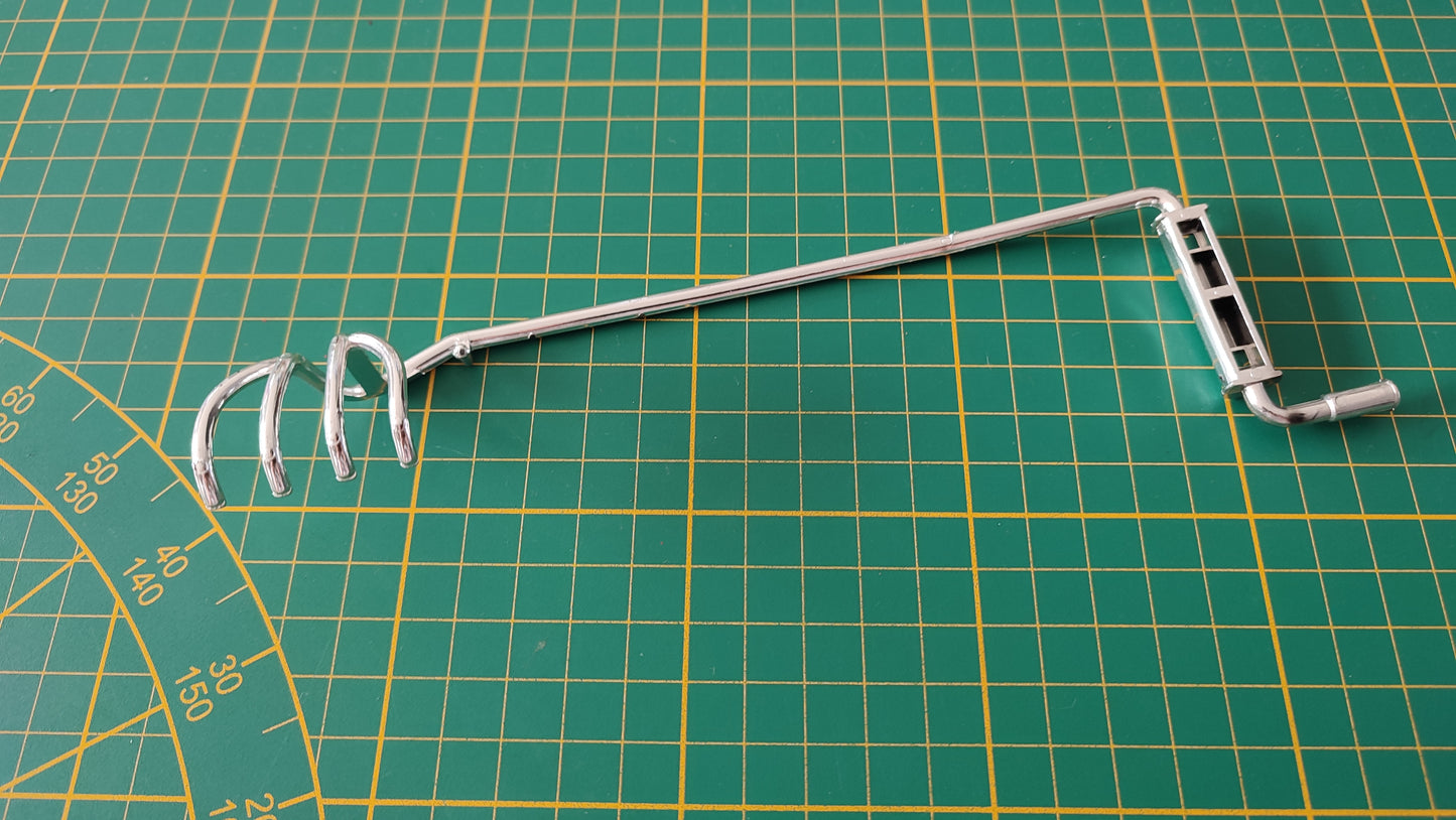 Ligne échappement pièce détachée miniature Burago Mercedes 300 SL 1954 1/18 1/18e #D85