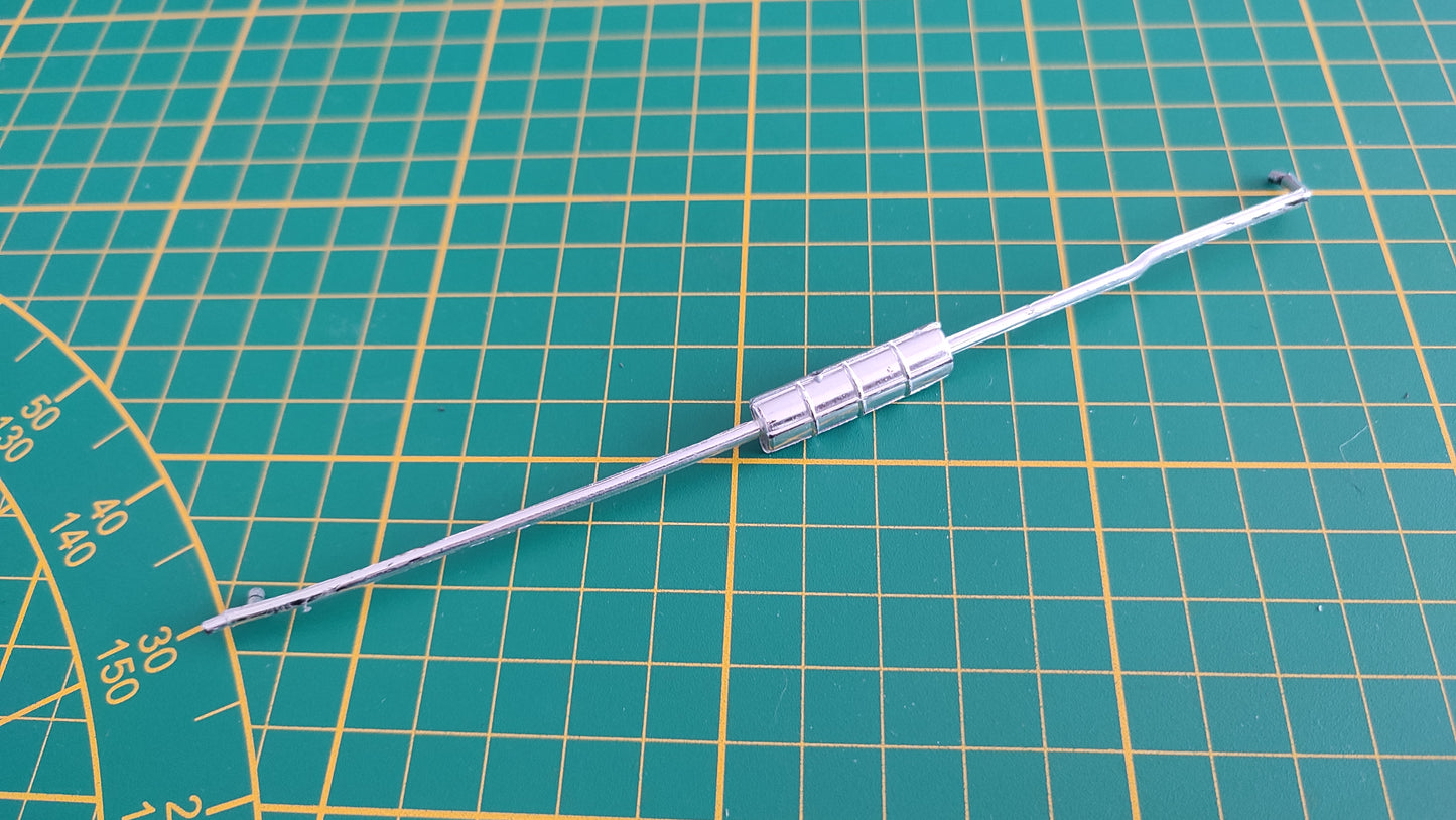 Ligne échappement pièce détachée miniature Polistil Bmw 328 TG6 1/16 1/16e 1/16ème #C29