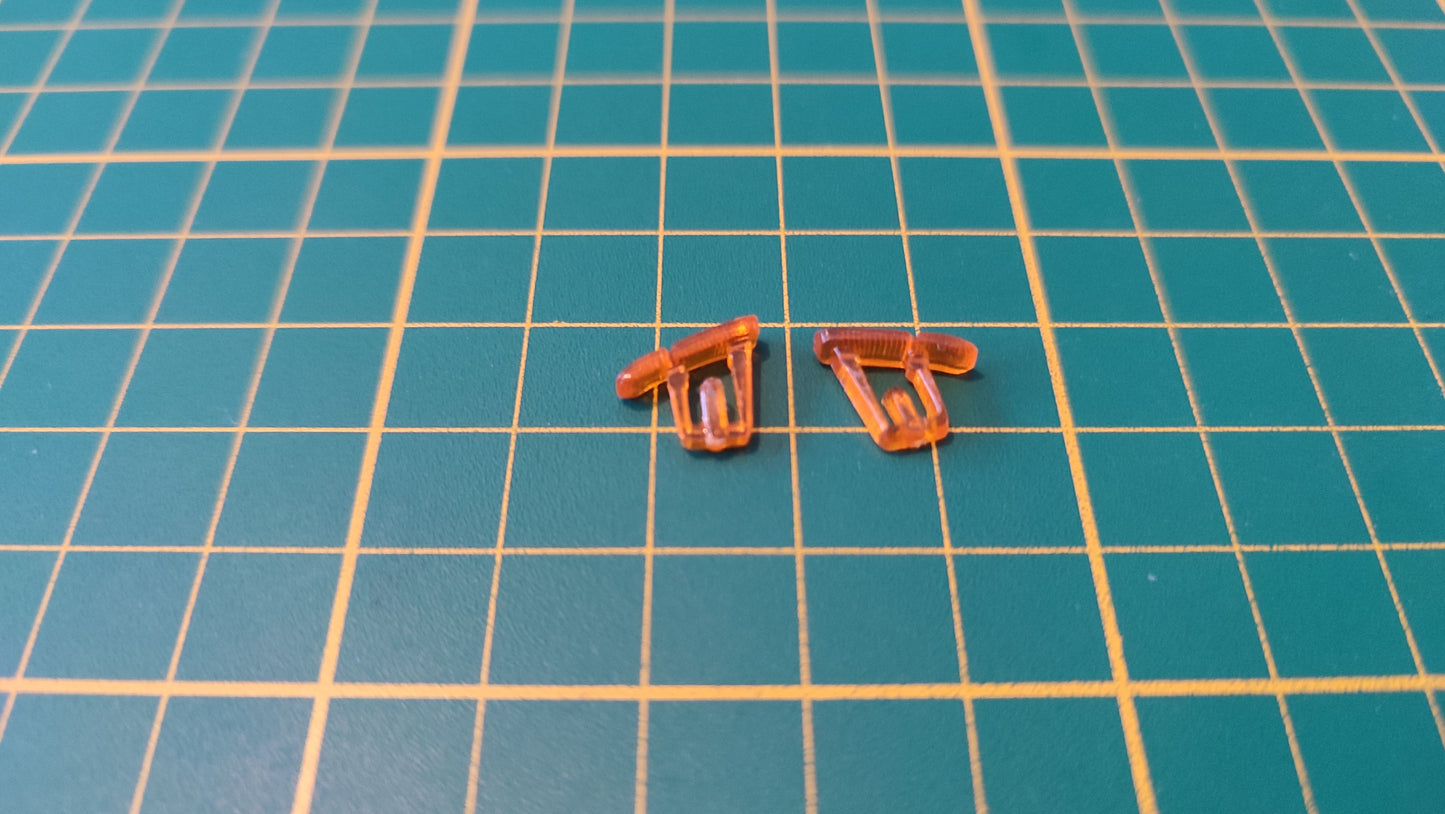 Lot clignotant avant pièce détachée miniature Bburago Burago Ford Escort RS Cosworth 1/24 1/24e 1/24ème #D38