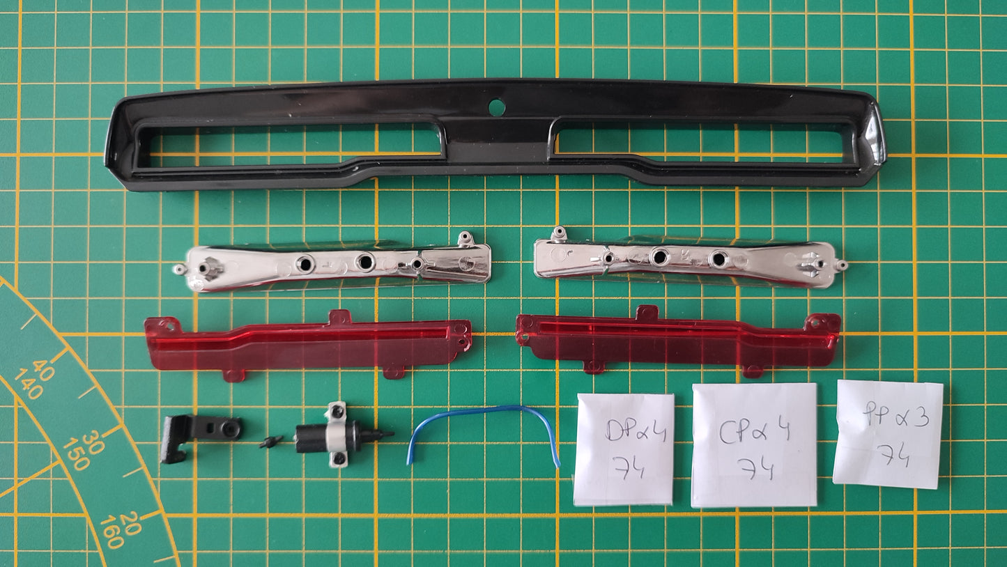 Lot pièces détachées numéro 74 n°74 Dodge Charger R/T Fast & Furious 1/8 1/8e 1/8ème Altaya #E05