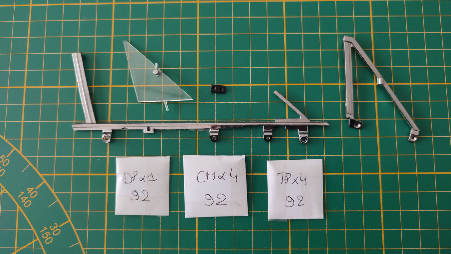 Lot pièces détachées numéro 92 n°92 Dodge Charger R/T Fast & Furious 1/8 1/8e 1/8ème Altaya #E05