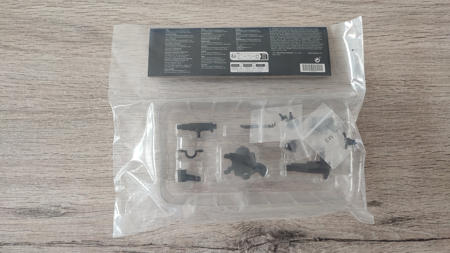 Lot pièces du fascicule numéro 12 n°12 pièce détachée Nissan Skyline GT-R R34 Fast & Furious de Brian O'Conner 1/8 1/8e 1/8ème Altaya #D82