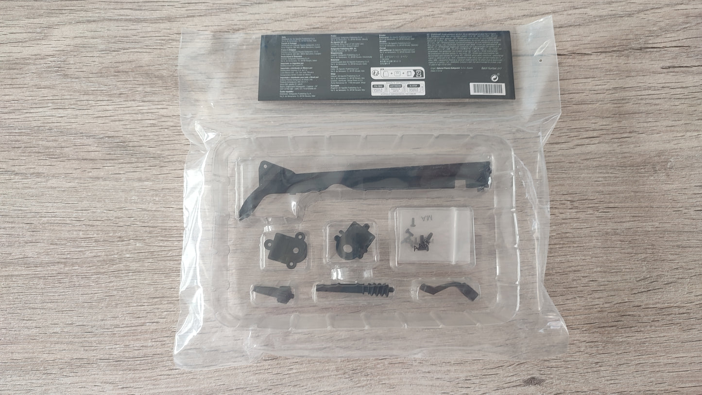 Lot pièces du fascicule numéro 17 n°17 pièce détachée Nissan Skyline GT-R R34 Fast & Furious de Brian O'Conner 1/8 1/8e 1/8ème Altaya #D82