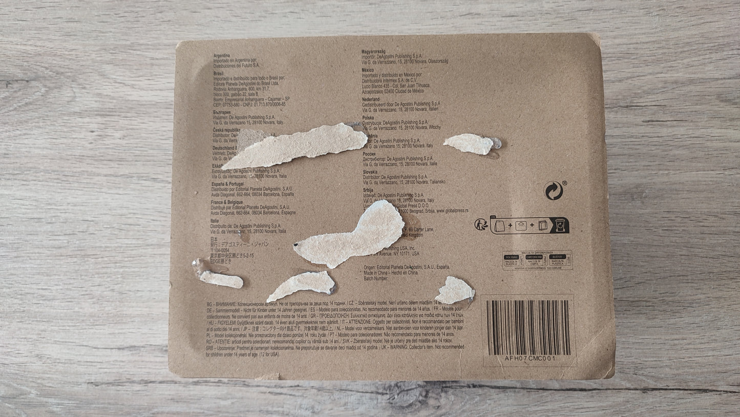 Lot pièces du fascicule numéro 1 n°1 pièce détachée Nissan Skyline GT-R R34 Fast & Furious de Brian O'Conner 1/8 1/8e 1/8ème Altaya #D82