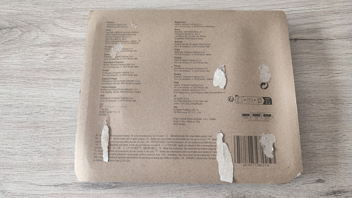 Lot pièces du fascicule numéro 4 n°4 pièce détachée Nissan Skyline GT-R R34 Fast & Furious de Brian O'Conner 1/8 1/8e 1/8ème Altaya #D82