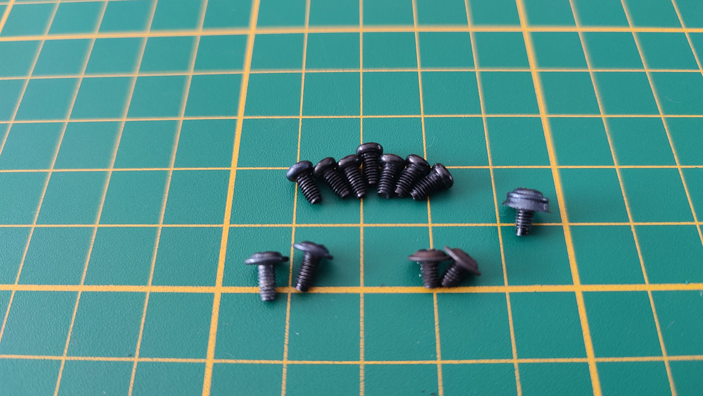 Lot visserie pièce détachée miniature Jada Toys Dodge Viper SRT10 2008 1/24 1/24e 1/24ème #E24