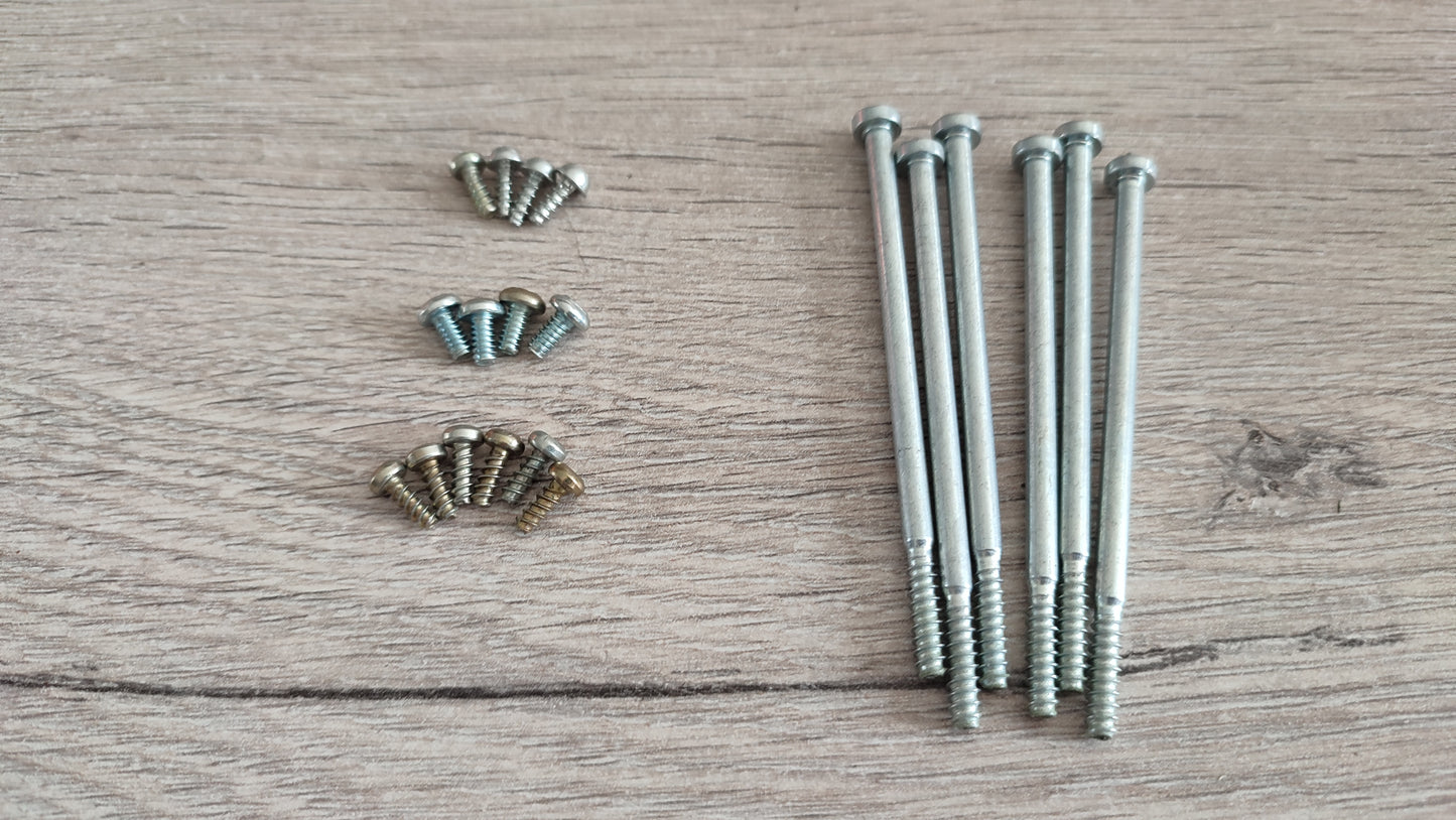 Lot visserie x20 pièce détachée console de jeux Microsoft Xbox 1ère génération #C80