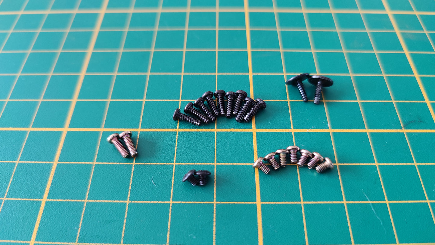 Lot visserie x22 bloc optique pièce détachée console de jeux Sony Playstation 2 Ps2 SCPH-39004 #D68