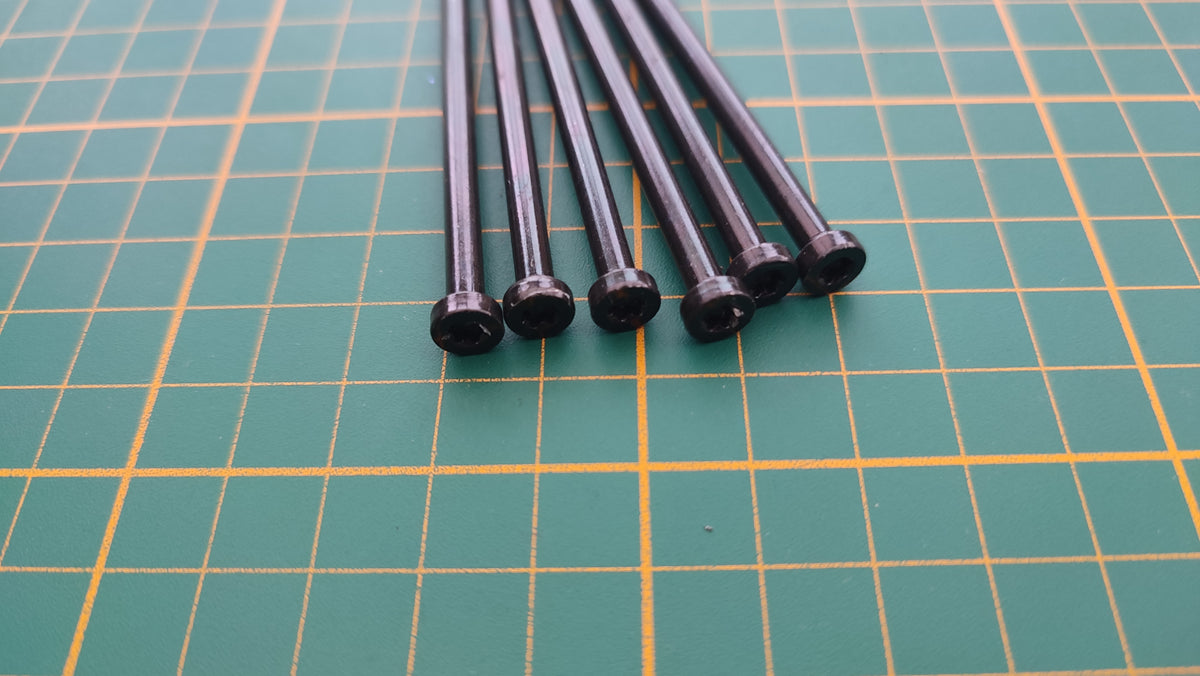 Lot visserie x6 noir pièce détachée console de jeux Microsoft Xbox 1ère génération #E86 V2