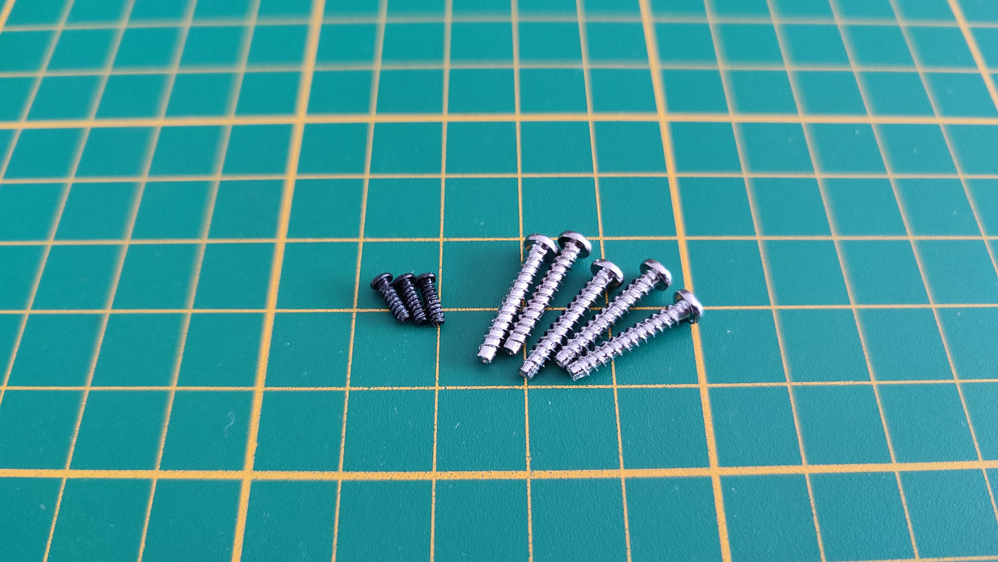 Lot visserie x8 pièce détachée console de jeux Sony Playstation 1 Ps1 slim SCPH-102 #C50