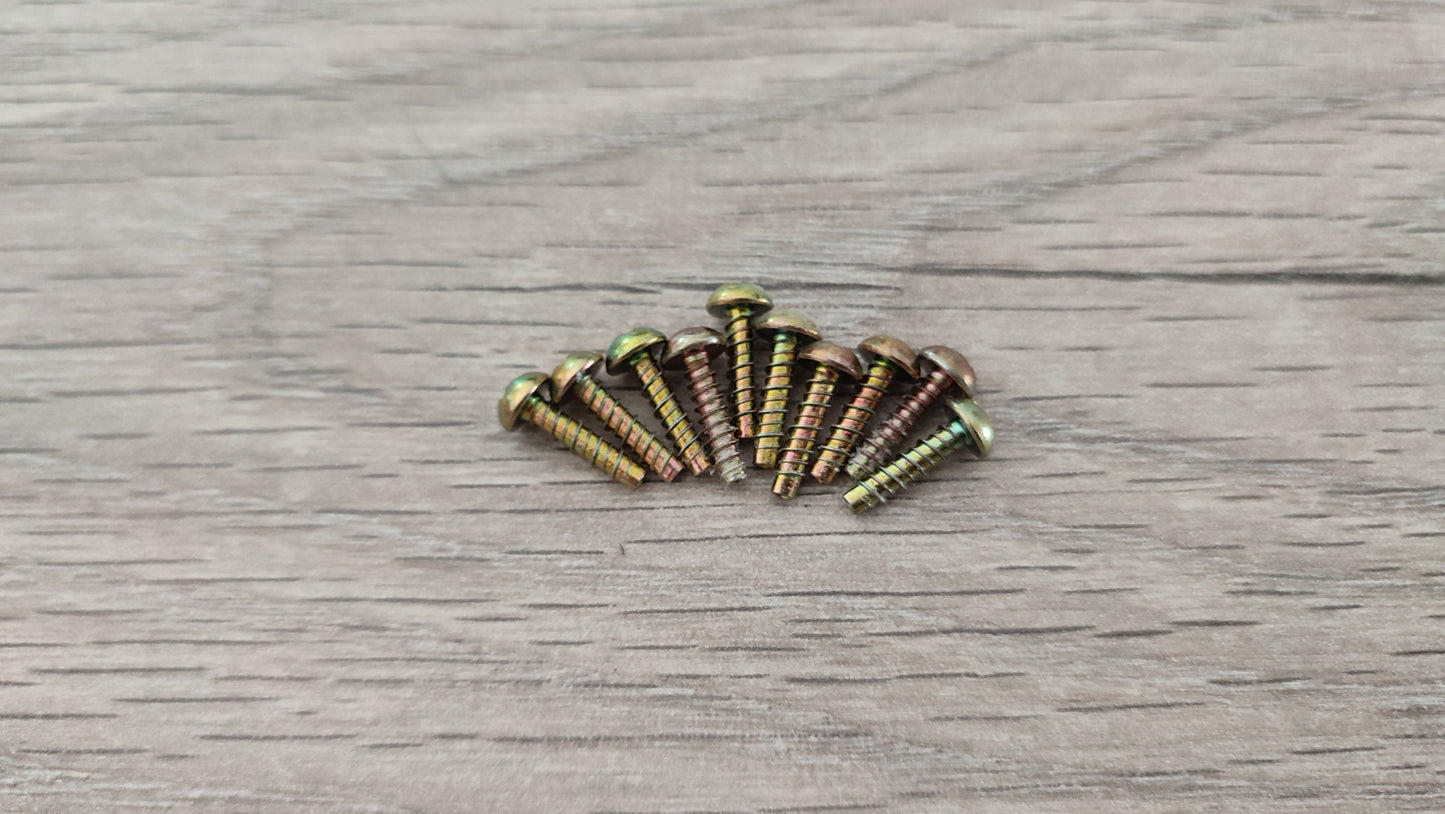 Lot x10 visserie interne pièce détachée console de jeux Sony Playstation 1 Ps1 SCPH-1002 #D13