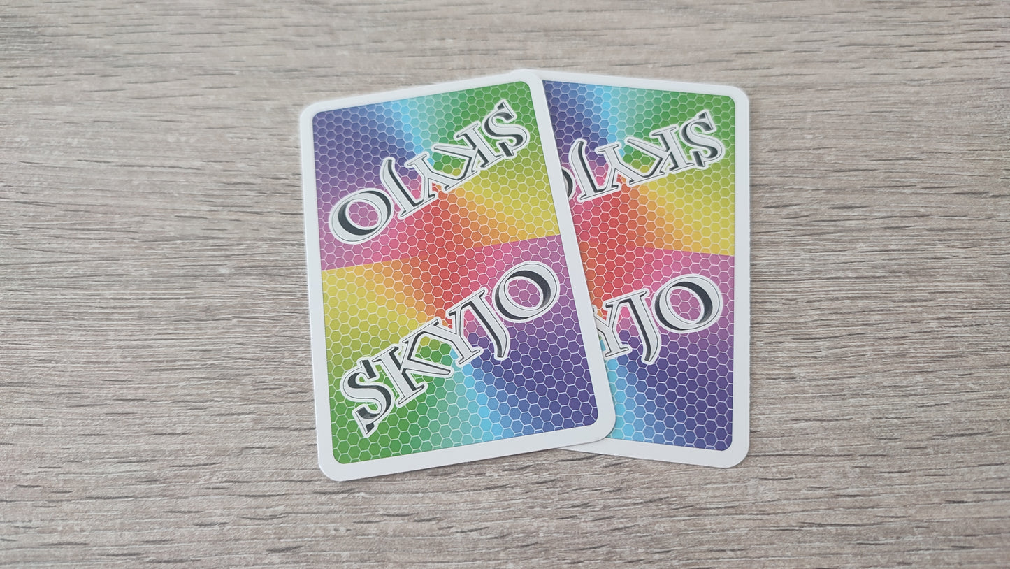 Lot x2 Carte numéro 2 n°2 pièce détachée Skyjo jeu de société #E15